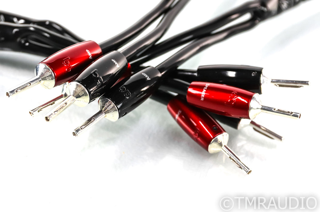 Audioquest Rocket 88 Speaker Cables; 8ft Pair; Open Box w/Warranty