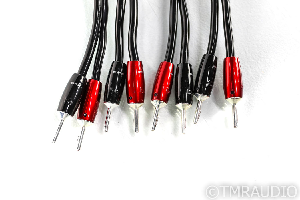 Audioquest Rocket 88 Speaker Cables; 8ft Pair; Open Box w/Warranty