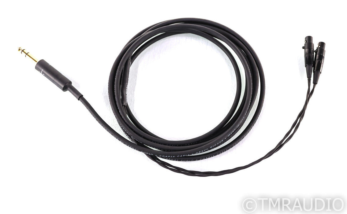 Corpse Cable GraveDigger 1/4" Headphone Cable; Cardas; 10ft; Audeze LCD Series