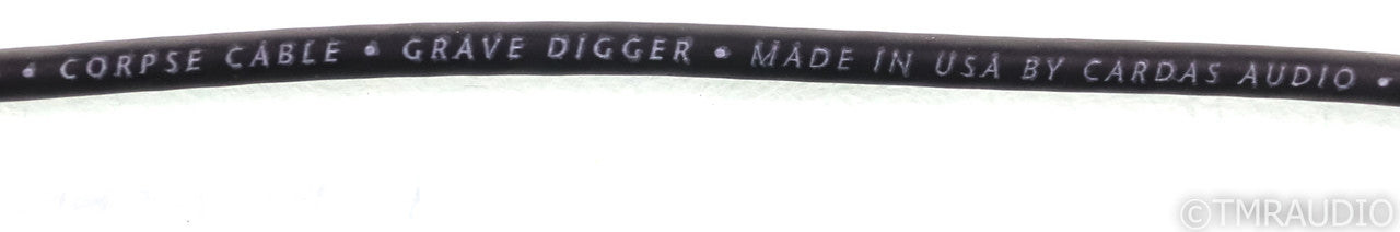 Corpse Cable GraveDigger 1/4" Headphone Cable; Cardas; 10ft; Audeze LCD Series
