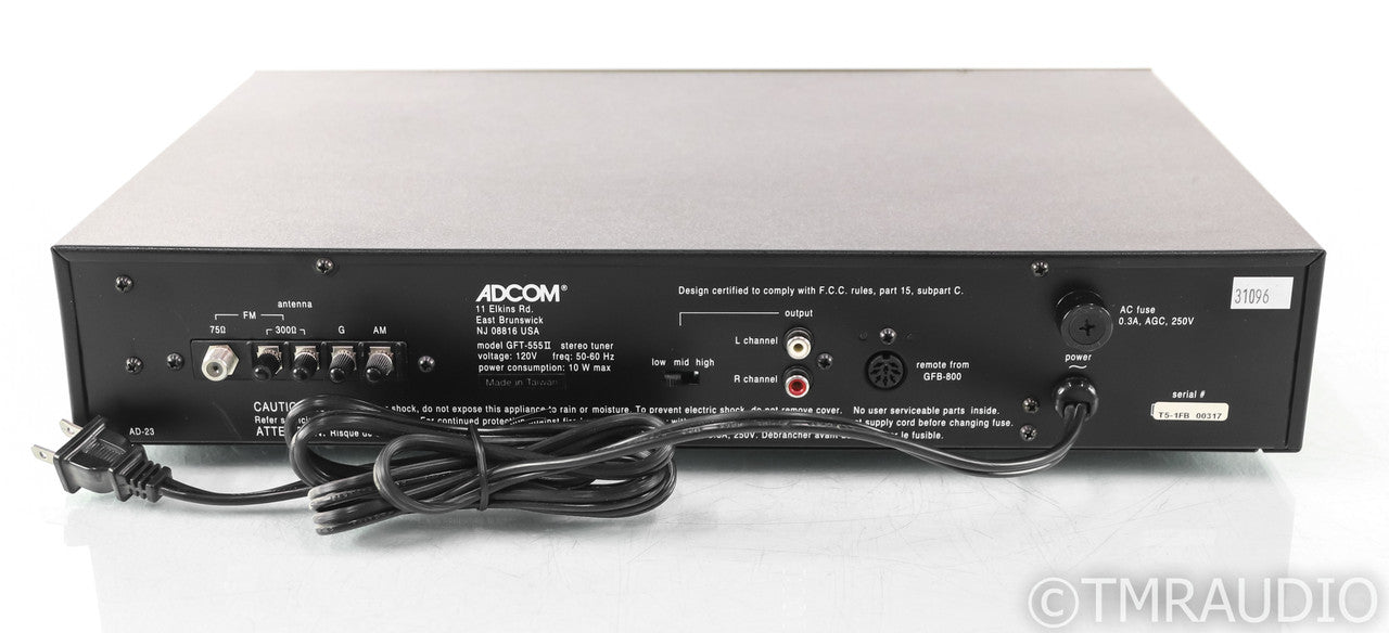 Adcom GFT-555II Stereo AM / FM Digital Tuner; GFT555 II