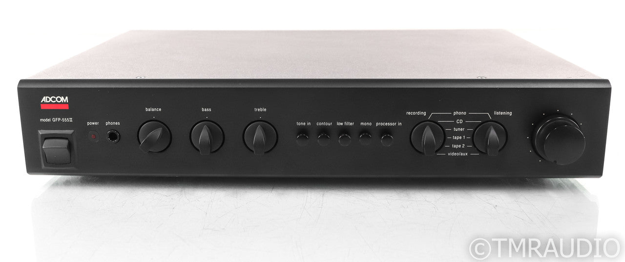 Adcom GFP-555II Stereo Preamplifier; GFP555II; MM Phono