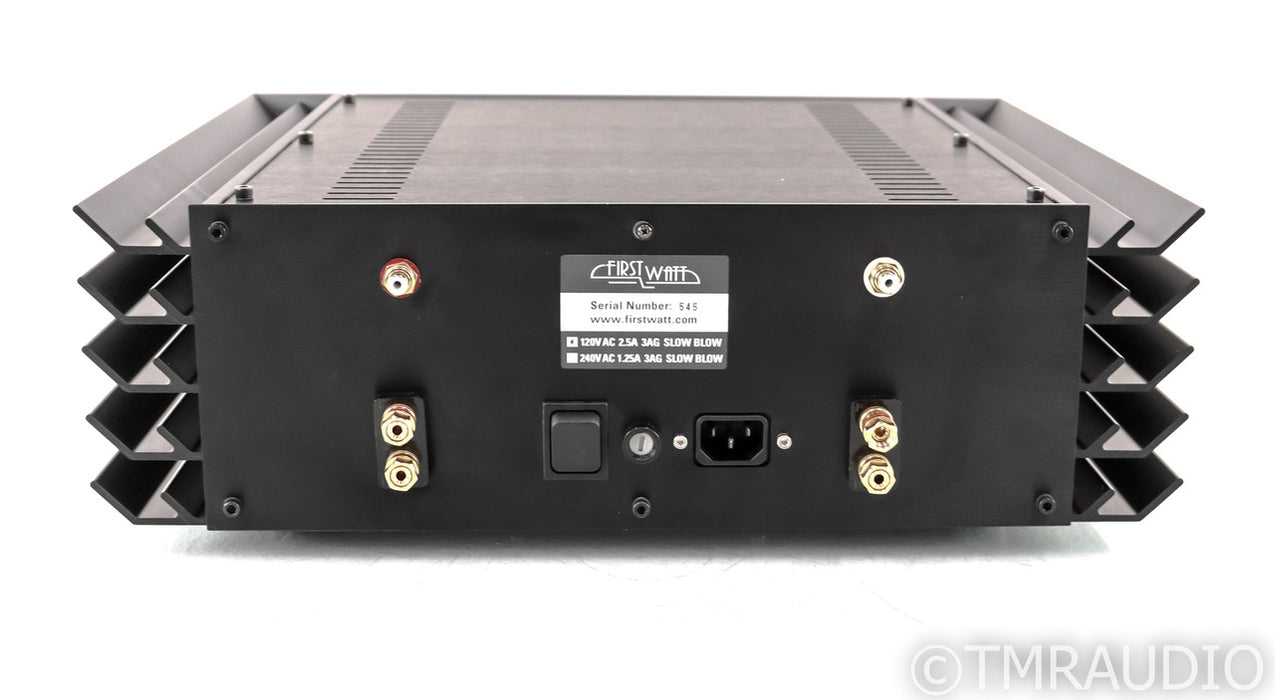 First Watt F3 Stereo Power Amplifier; F-3; Nelson Pass
