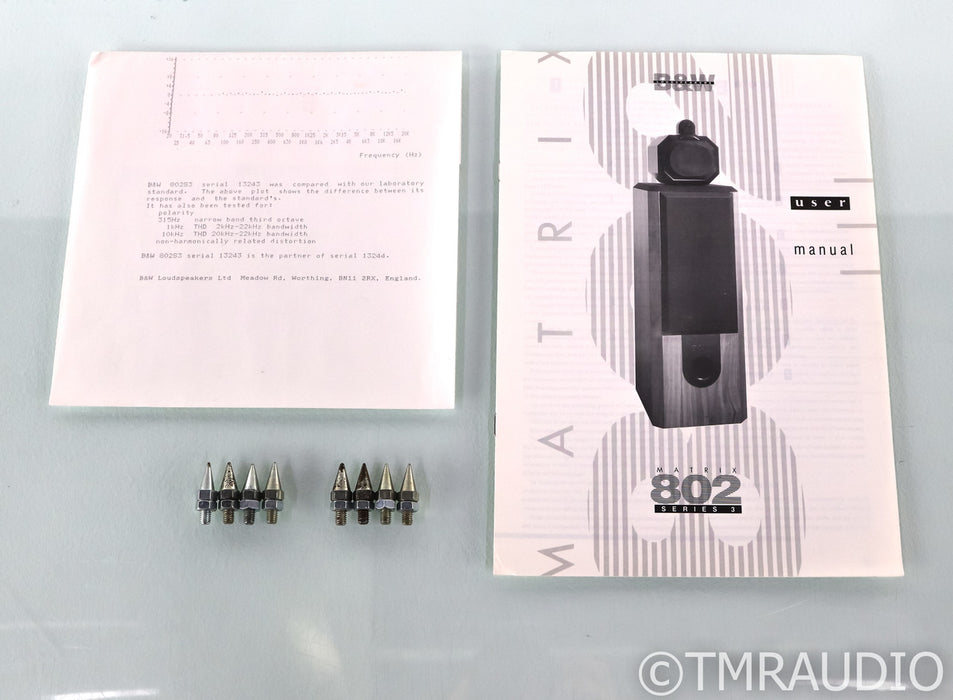 B&W Matrix 802 S3 Floorstanding Speakers