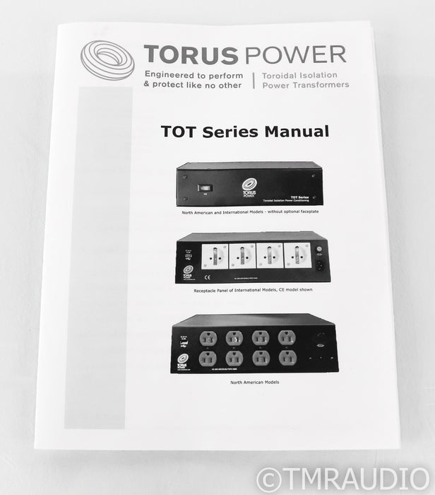 Torus Power TOT Max AC Power Line Conditioner; 15A