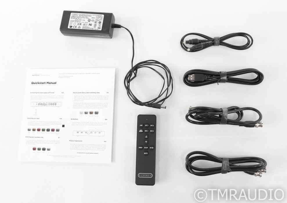 Chord Electronics Hugo M Scaler Digital Upsampler; D/D Converter; Black; Remote