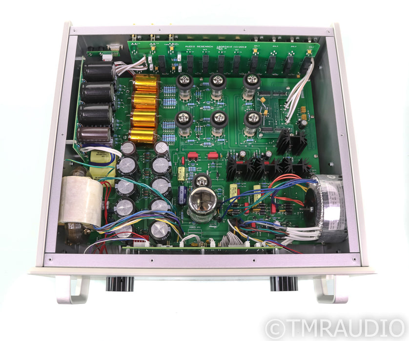 Audio Research Reference 6 Stereo Tube Preamplifier; Silver; REF6; Remote