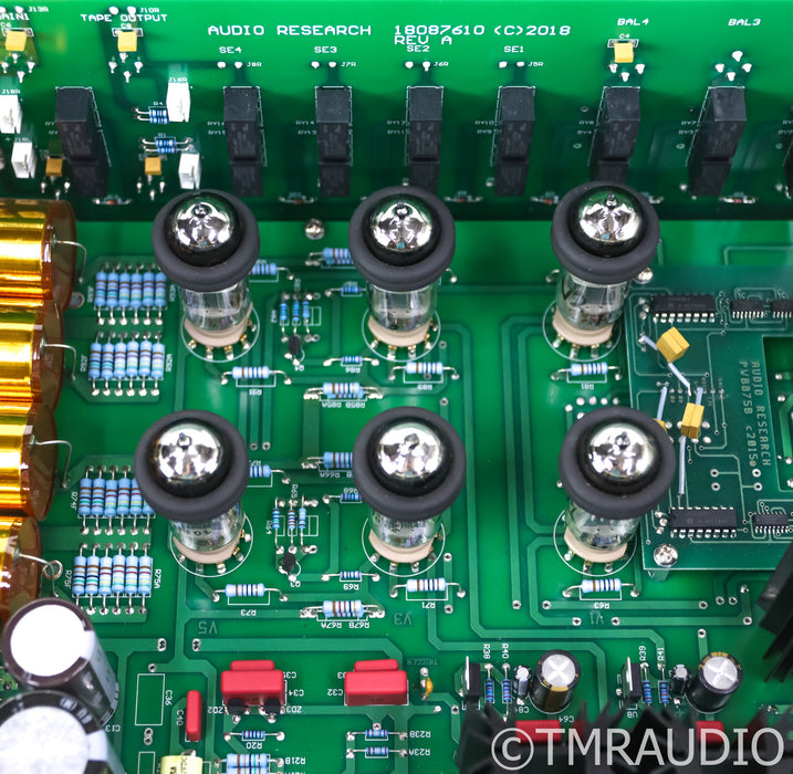 Audio Research Reference 6 Stereo Tube Preamplifier; Silver; REF6; Remote