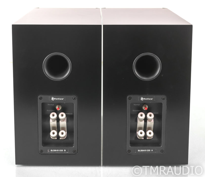 Outlaw Audio BLSv2 Bookshelf Speakers; Black Pair; BLS-v2