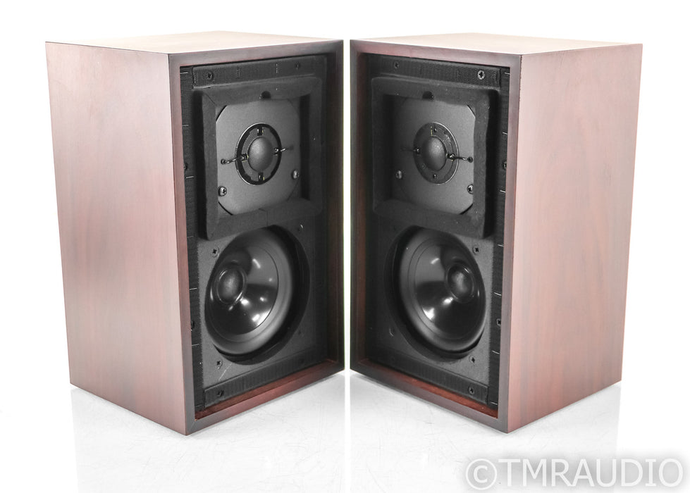 Stirling BBC LS3/5a V1 Bookshelf Speakers; Cherry Pair; External Crossovers
