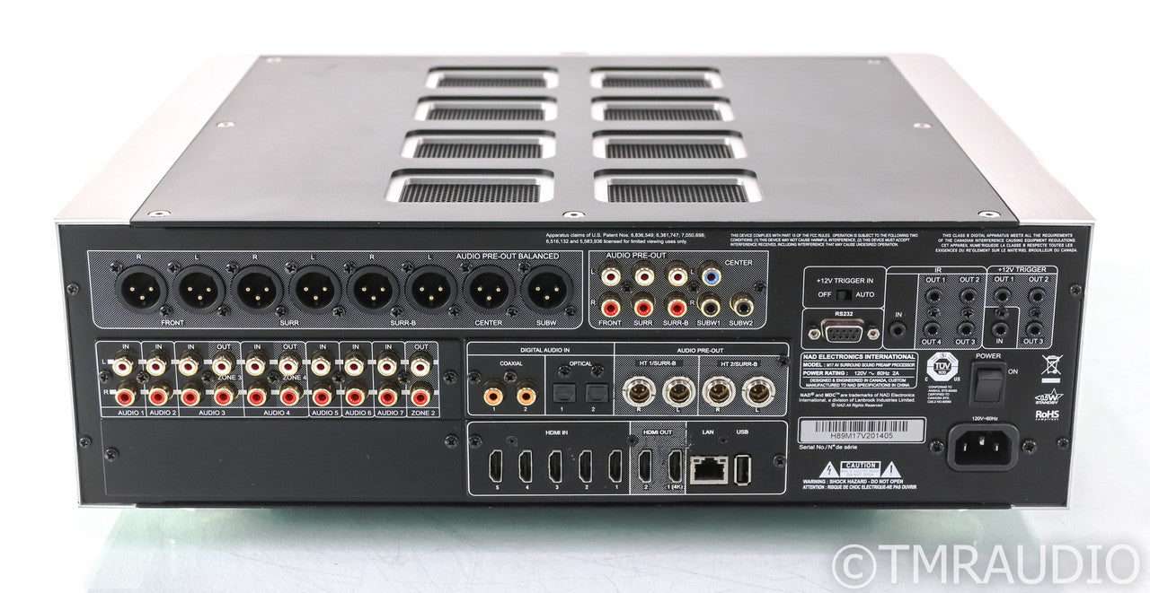 NAD Masters M17 V2 11.2 Channel Home Theater Processor; 4K UHD; Dolby Atmos