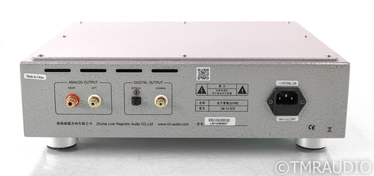 Line Magnetic LM-215CD Tube CD Player; LM215CD; Remote