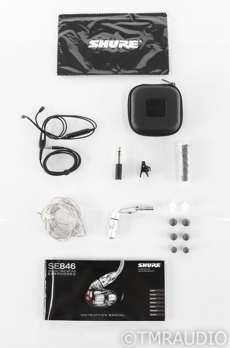 Shure SE846 In-Ear Headphones; Monitors; IEM; SE-846