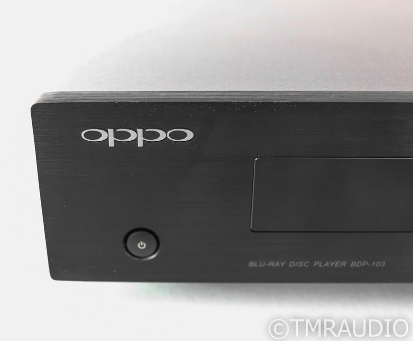 Oppo BDP-103 Universal Blu-Ray Player; BDP103 (No Remote)