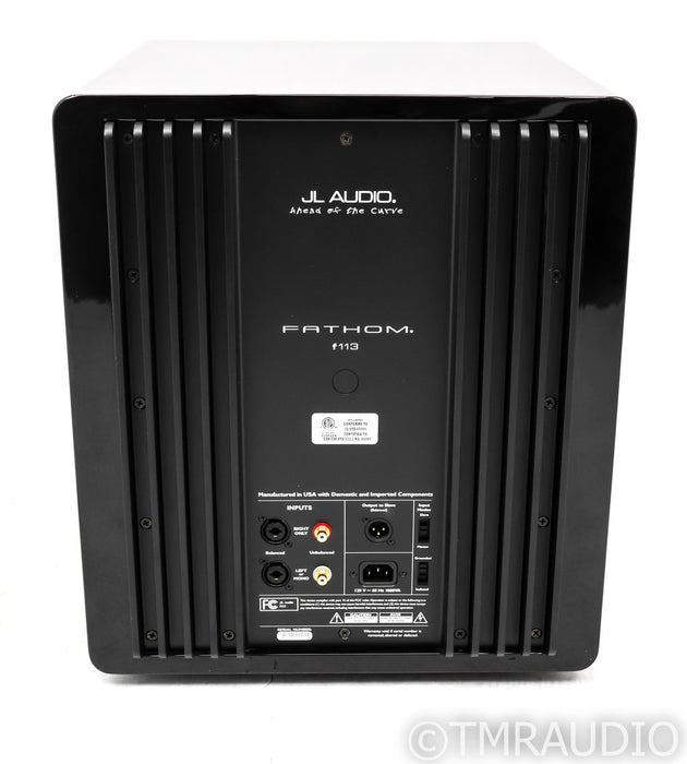 JL Audio Fathom F113 V1 13.5" Powered Subwoofer; F-113; Gloss Black