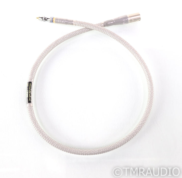 Acoustic Zen MC2 Digital XLR/RCA Cable; MC Squared; 1m Digital Interconnect