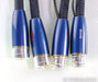 AudioQuest Water XLR Cables; 1m Pair Balanced Interconnects; 72v DBS
