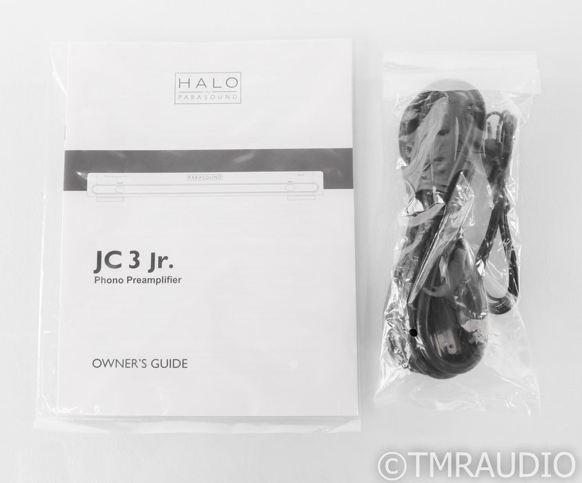 Parasound Halo JC3 Jr. MM / MC Phono Preamplifier; JC-3 Junior; Black