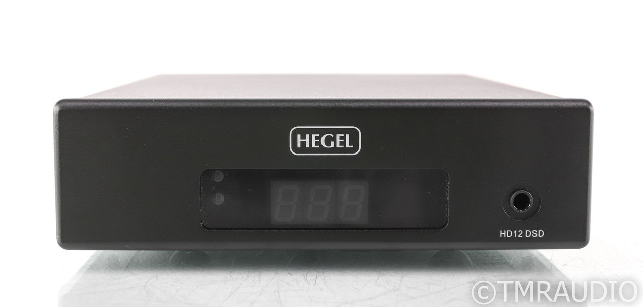Hegel HD12 DSD DAC; D/A Converter; HD-12; Remote