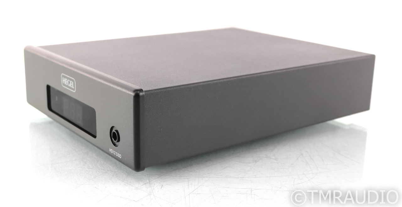 Hegel HD12 DSD DAC; D/A Converter; HD-12; Remote