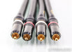 Audio Metallurgy Gold Alloy O RCA Cables; 4ft Pair Interconnects; GA-O