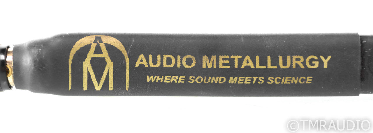 Audio Metallurgy Gold Alloy O RCA Cables; 4ft Pair Interconnects; GA-O