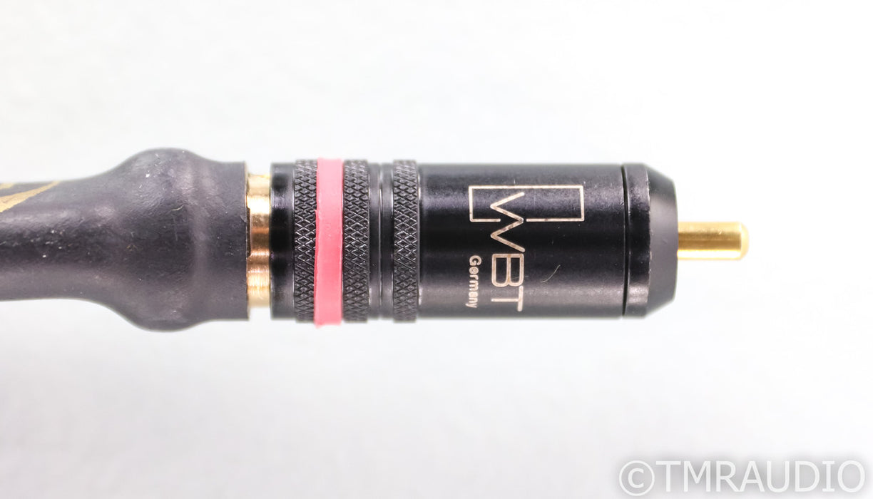 Audio Metallurgy Gold Alloy O RCA Cables; 4ft Pair Interconnects; GA-O