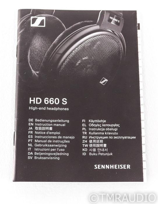 Sennheiser HD660S Open Back Headphones; HD 660S