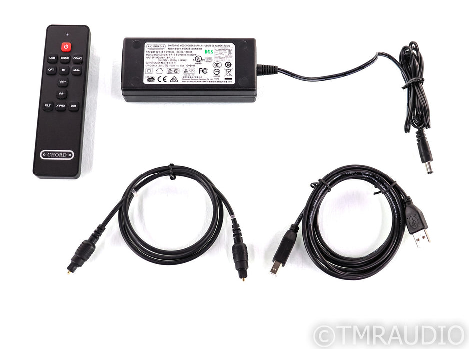 Chord Electronics Hugo TT2 DAC; Silver; Remote
