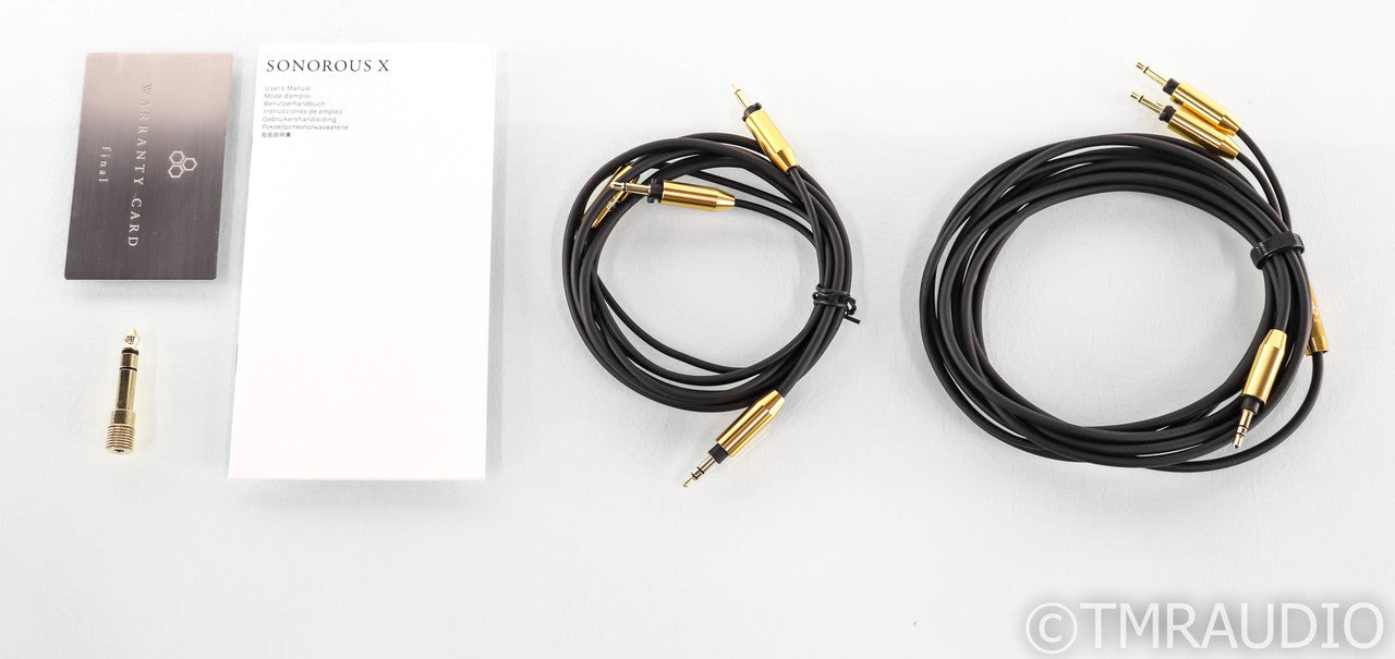 Final Audio Sonorous X Closed Back Headphones