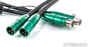 AudioQuest Columbia XLR Cables; 1m Pair Balanced Interconnects; 72v DBS