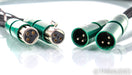 AudioQuest Columbia XLR Cables; 1m Pair Balanced Interconnects; 72v DBS