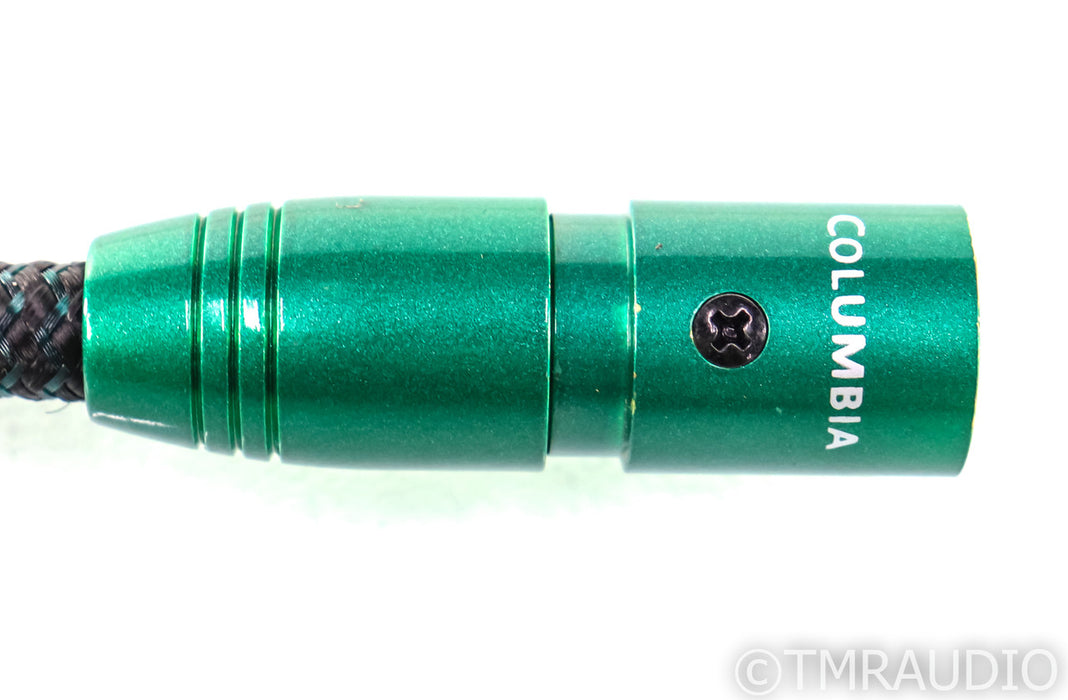 AudioQuest Columbia XLR Cables; 1m Pair Balanced Interconnects; 72v DBS