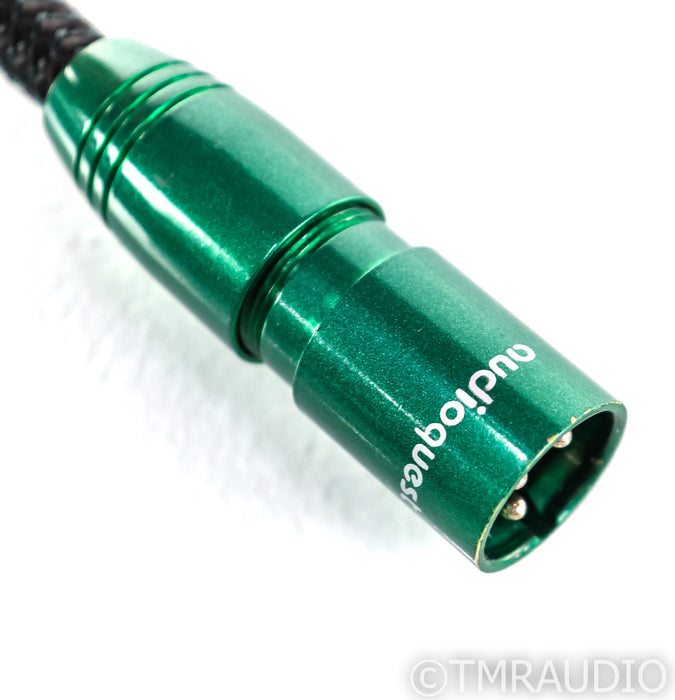 AudioQuest Columbia XLR Cables; 1m Pair Balanced Interconnects; 72v DBS