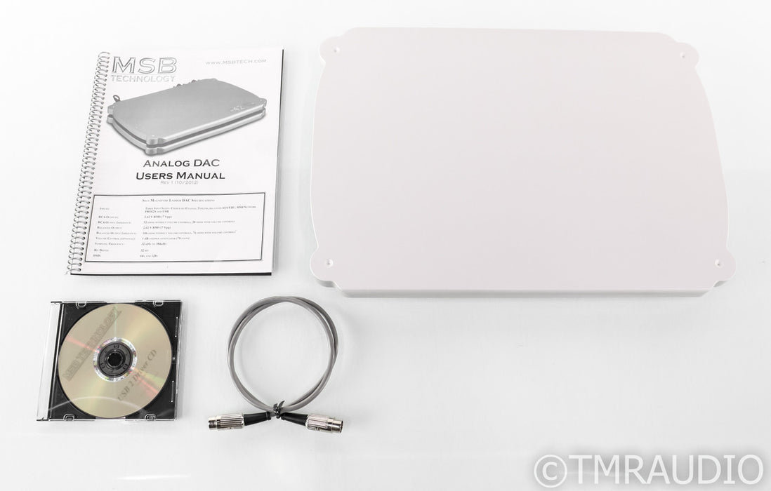 MSB Technology Analog DAC; Analog Power Base; USB Upgrade