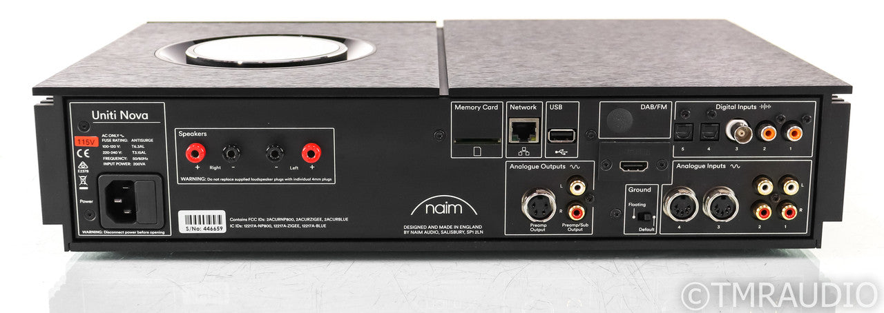 Naim Uniti Nova Stereo Integrated Amplifier; Network Streamer; Remote