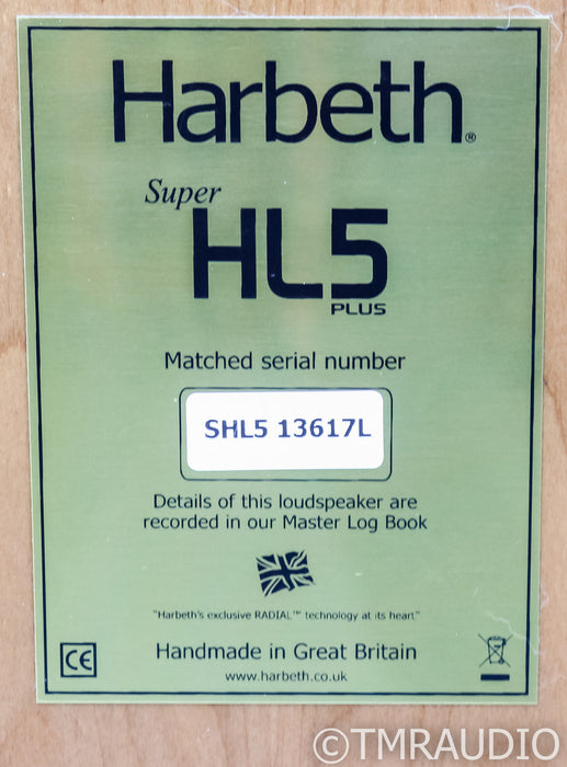 Harbeth Super HL5 Plus Floorstanding Speakers
