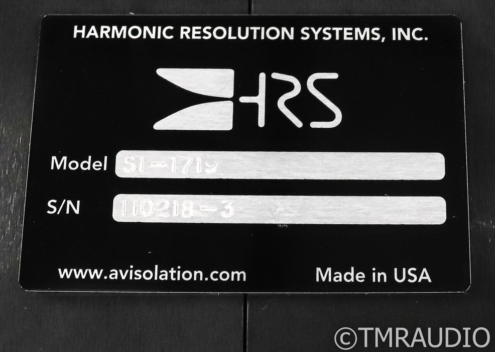 Harmonic Resolution Systems S1 Green Isolation Platform; S-1 1719; HRS