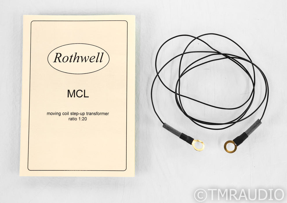 Rothwell MCL Moving Coil Step Up Transformer; MC Head Amp