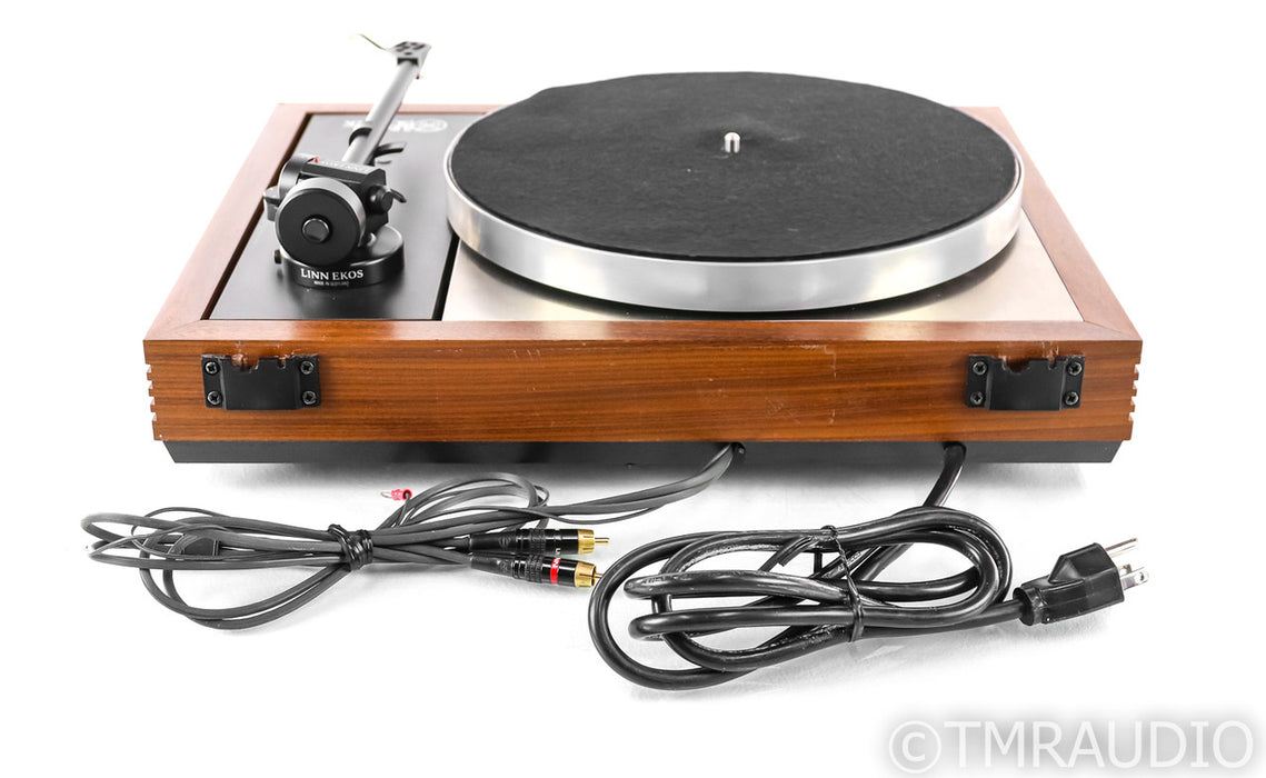 Linn Sondek LP12 Turntable; Ekos Tonearm; Trampolin; Afromosia (No Cartridge)