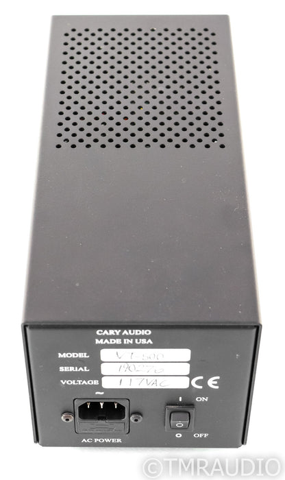 Cary Audio VT-500 Tube MM / MC Phono Preamplifier; VT500; Silver