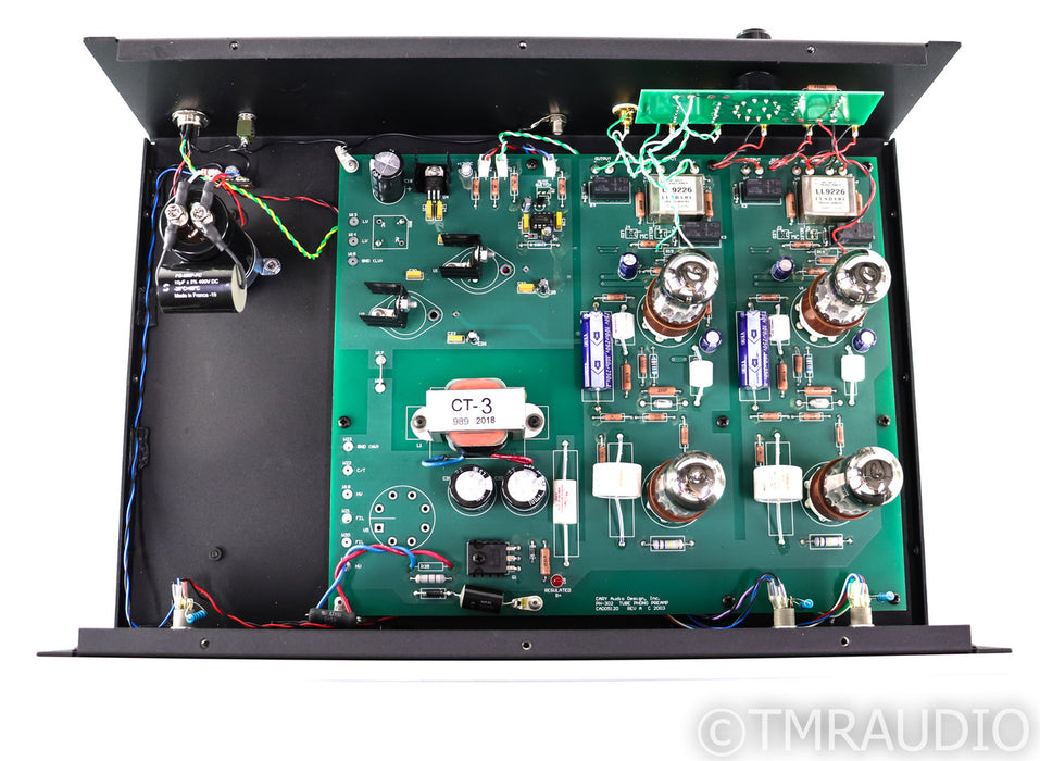 Cary Audio VT-500 Tube MM / MC Phono Preamplifier; VT500; Silver