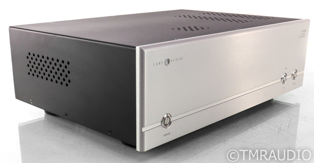 Cary Audio VT-500 Tube MM / MC Phono Preamplifier; VT500; Silver