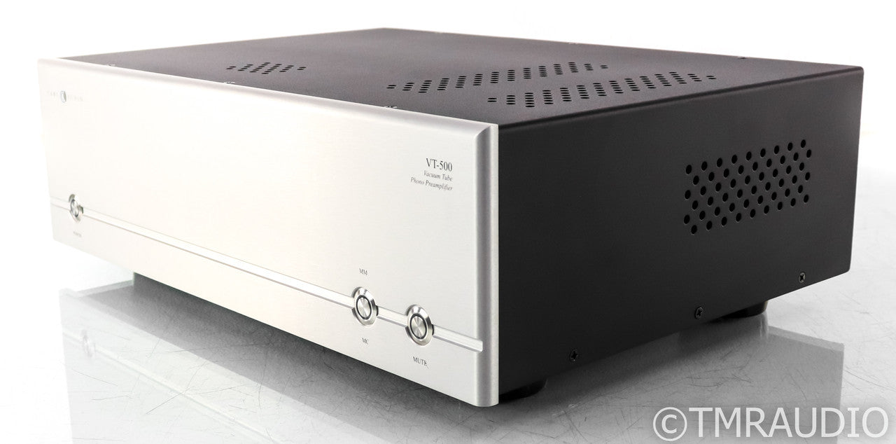 Cary Audio VT-500 Tube MM / MC Phono Preamplifier; VT500; Silver