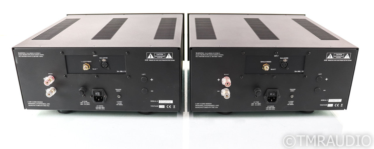 Cary Audio SA-500.1 ES Mono Power Amplifier