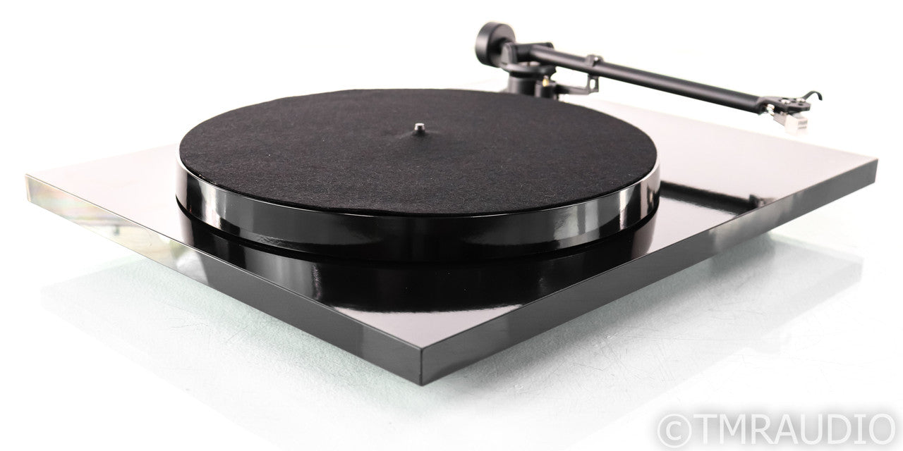 Rega P1 Belt Drive Turntable; Black; Planar 1; Rega Carbon MM Cartridge