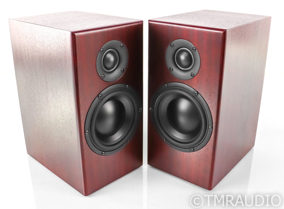 Totem Sky Bookshelf Speakers; Mahogany Pair