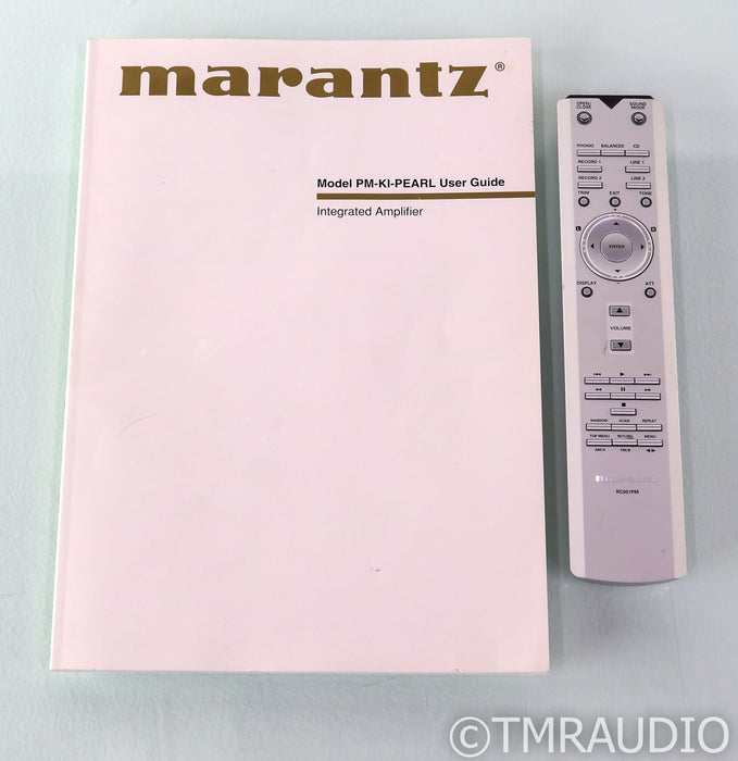 Marantz PM-KI Pearl Stereo Integrated Amplifier; PMKI; Remote; 1 of 500