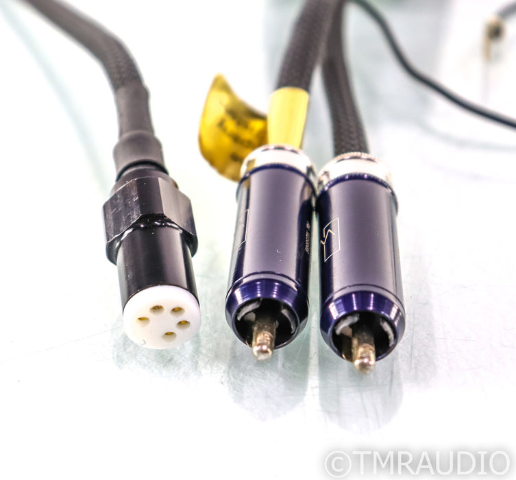 Aural Thrills Audio Silver RCA Active Tonearm Cable; 1m Interconnect
