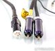 Aural Thrills Audio Silver RCA Active Tonearm Cable; 1m Interconnect